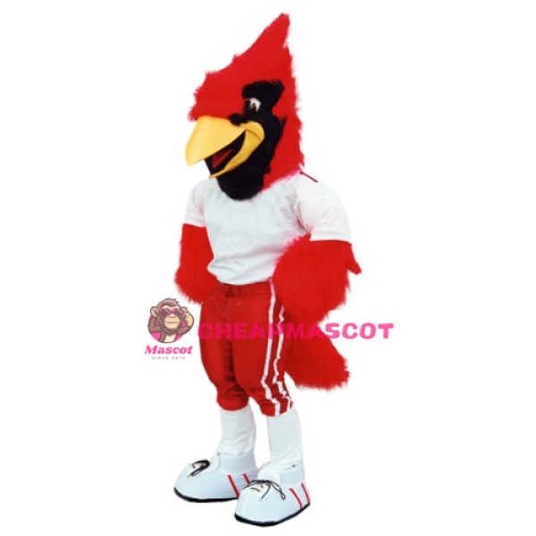 Superb Sport Cardinal Mascot Costume
