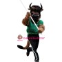 Superb Sport Buffalo Mascot Costume