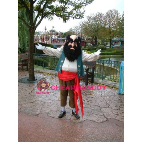 Superb Old Pirate Mascot Costume