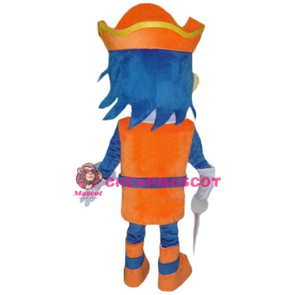 Affordable Pirate Boy Mascot Costume