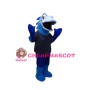 Sport Blue Fish Mascot Costume