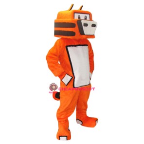 Robot Tiger Mascot Costume