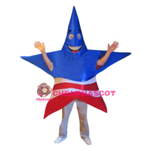 Patriot Star Mascot Costume