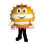 Golden Happy Sun Mascot Costume