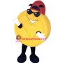 Yellow Coins Mascot Costume
