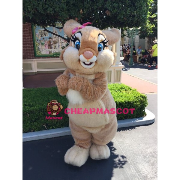 Miss Bunny Mascot Costume