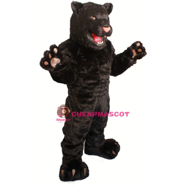 Superb Power Black Panther Mascot Costume
