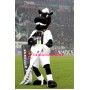 Superb Black Horse Mascot Costume