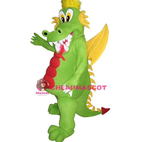 Superb Happy Dragon Mascot Costume