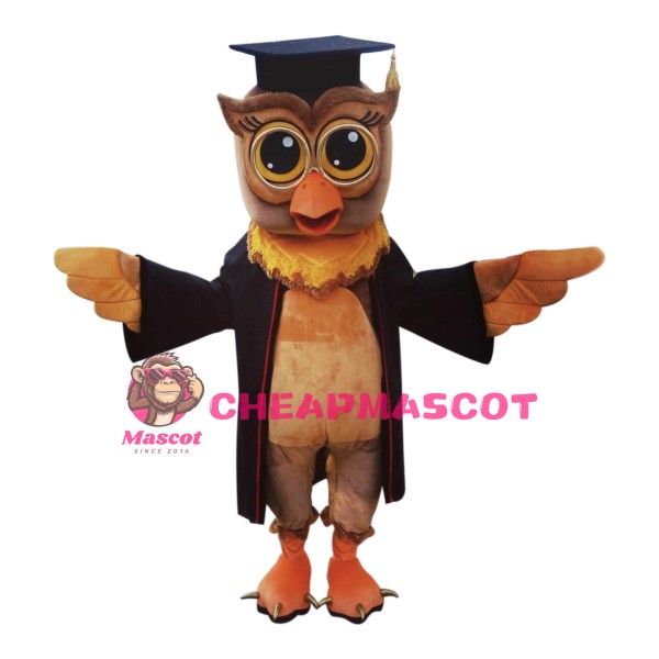 Superb Adult Owl Mascot Costume