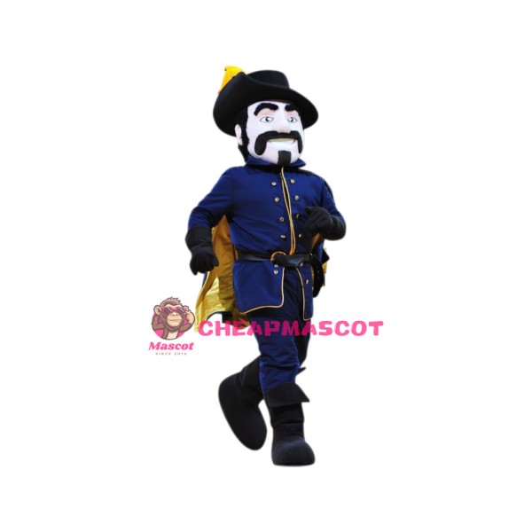 Happy Colonel Mascot Costume