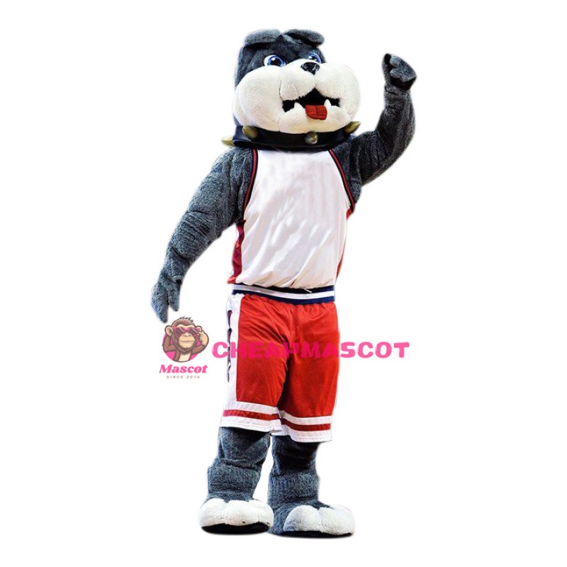 Superb Lovely Bulldog Mascot Costume