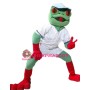 Superb Sport Frog Mascot Costume