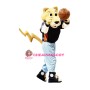 Lightning Leopard Mascot Costume