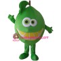 Green Orange Mascot Costume