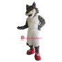 Power Sport Wolf Mascot Costume