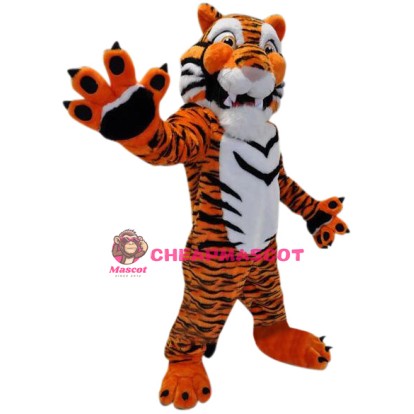 Superb Power Fierce Tiger Mascot Costume