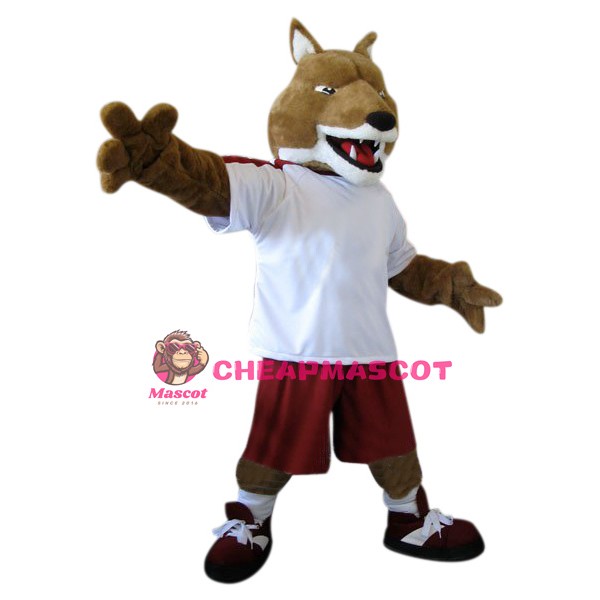 Superb Sport Fox Mascot Costume