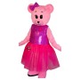Beautiful Pink Bear Mascot Costume