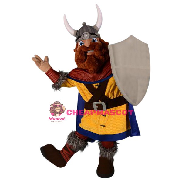 Superb Viking Mascot Costume