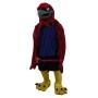 Superb Red Eagle Mascot Costume