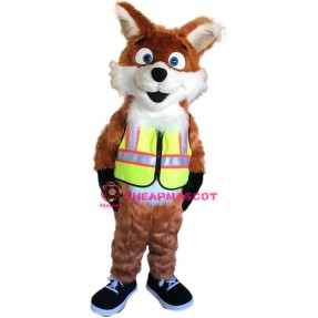 Superb Lightweight Fox Mascot Costume