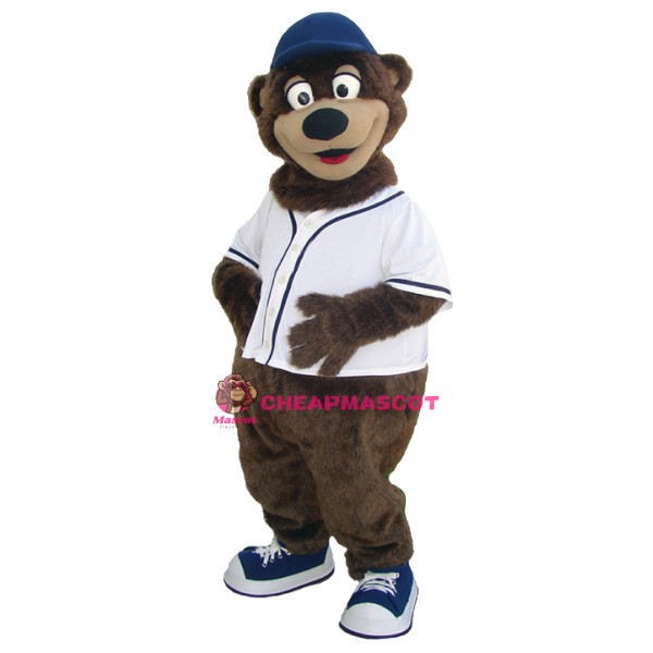 Superb Sport Bear Mascot Costume