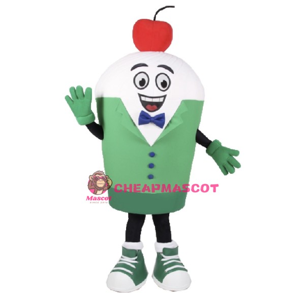 Superb Cupcake Mascot Costume