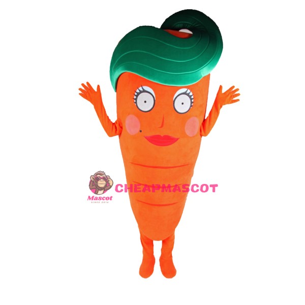 Funny Carrot Mascot Costume