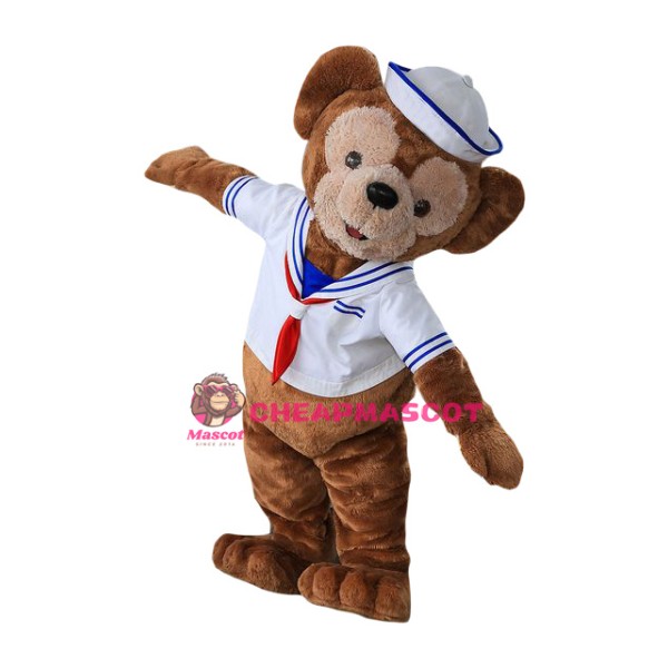 Navy Monkey Mascot Costume