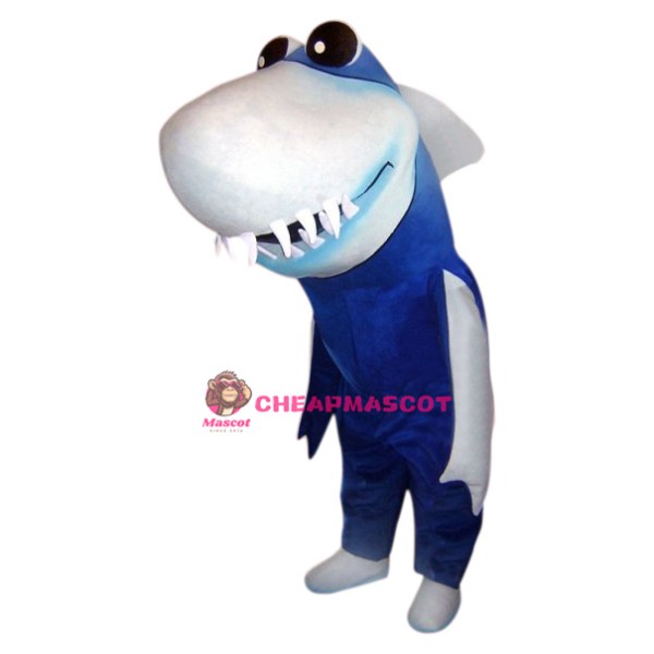 Big Eye Shark Mascot Costume