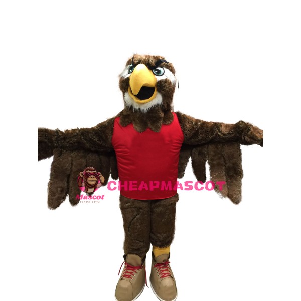 Sport School Hawk Mascot Costume