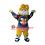 Superb Yellow Bunny Mascot Costume
