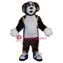Superb Brown & White Dog Mascot Costume