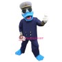 Navy Duck Mascot Costume