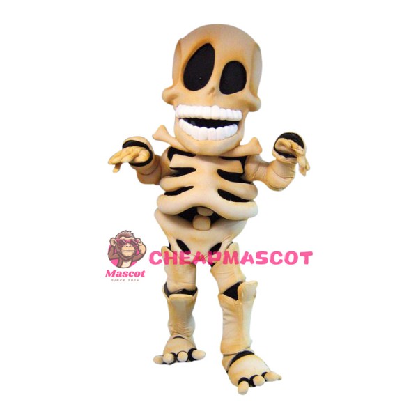 Skeleton Mascot Costume