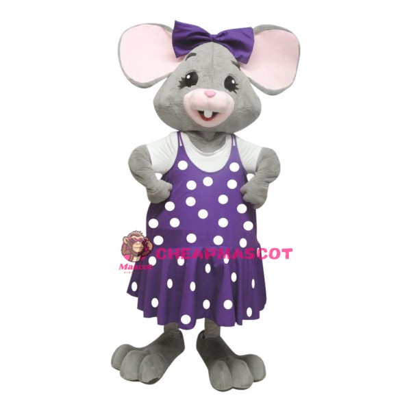 Beautiful Mouse Girl Mascot Costume