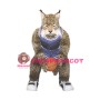 Superb College Bobcat Mascot Costume