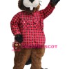 Handsome Beaver Mascot Costume