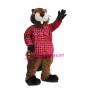 Handsome Beaver Mascot Costume