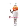 Orange Knight Mascot Costume