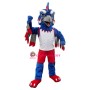 Fierce Blue Bird Mascot Costume