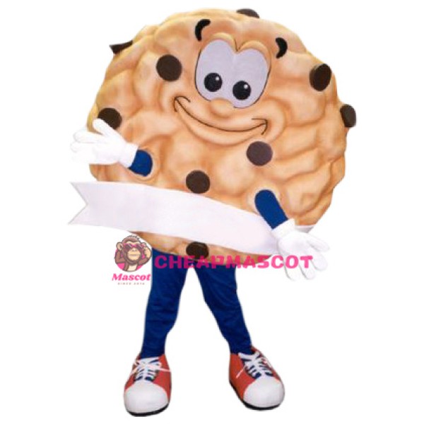 Happy Cookie Mascot Costume