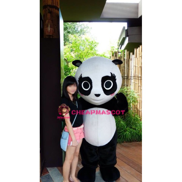Super Cute Little Panda Mascot Costume