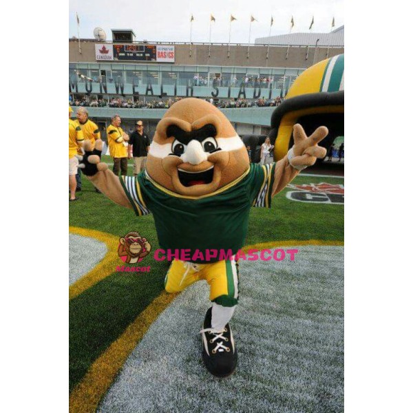 Power American Football Mascot Costume
