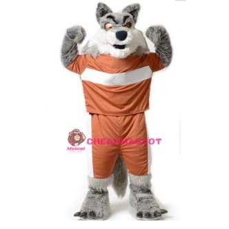 Superb Power Wolf Mascot Costume