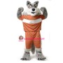 Superb Power Wolf Mascot Costume
