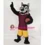 Power Sport Lightweight Wolf Mascot Costume