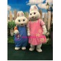 Max & Ruby Bunny Mascot Costume