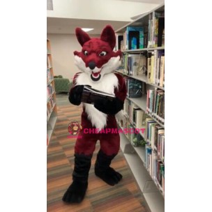 Superb Red Fox Mascot Costume